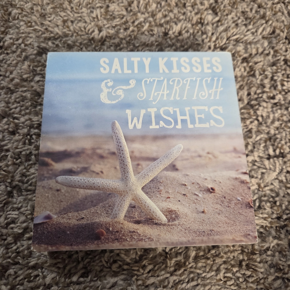 Beach Themed Wall Art with Starfish